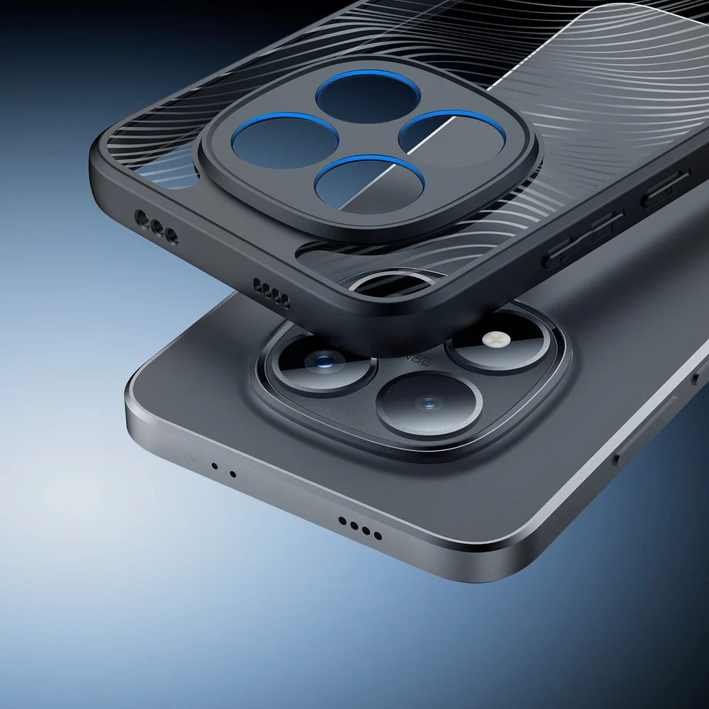 Handyhülle für Redmi Note 15 Pro 5G, Dux Ducis Aimo, Transparent mit Schwarzen Rahmen - Image 7