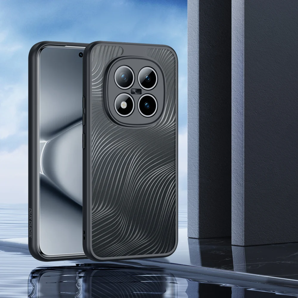 Handyhülle für Redmi Note 15 Pro Plus 5G, Dux Ducis Aimo, Transparent mit Schwarzen Rahmen - Image 4