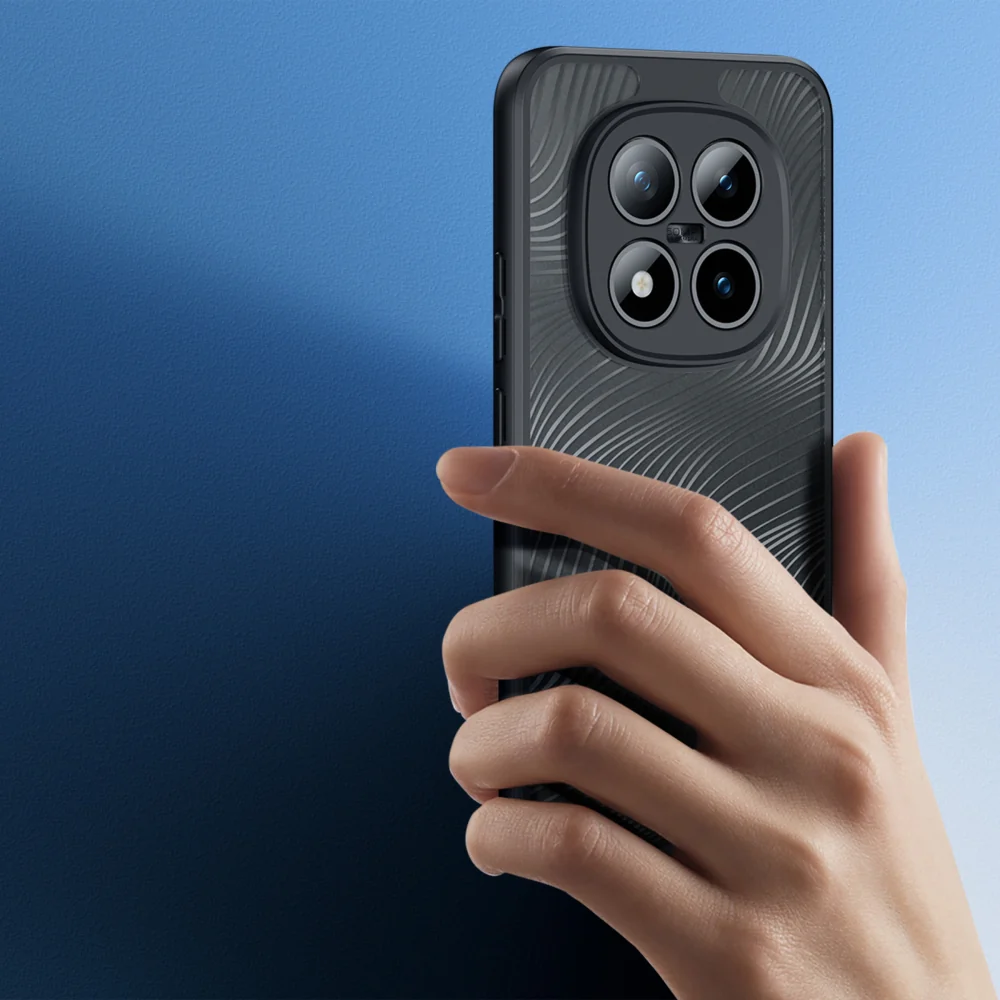 Handyhülle für Redmi Note 15 Pro Plus 5G, Dux Ducis Aimo, Transparent mit Schwarzen Rahmen - Image 5