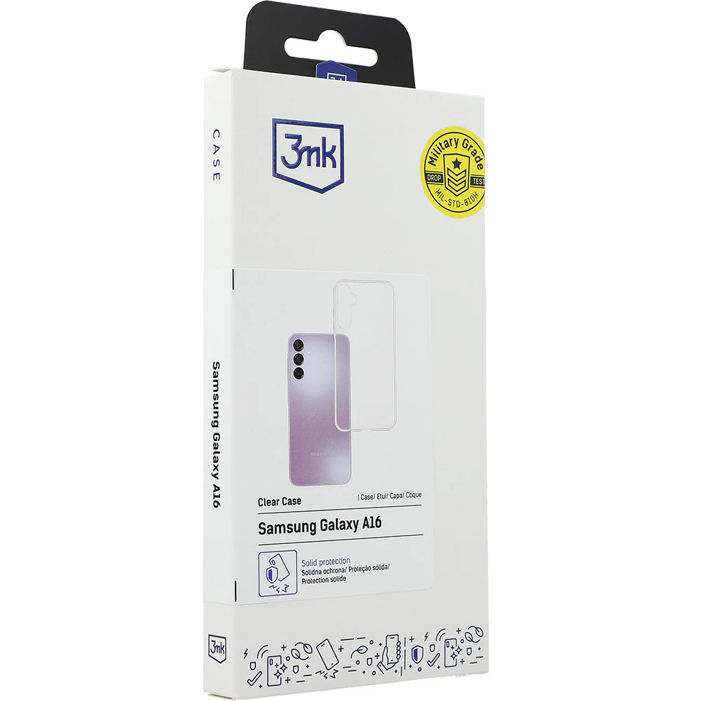 Handyhülle für Samsung Galaxy A16 5G / 4G, 3mk Clear Case, Transparent - Image 6