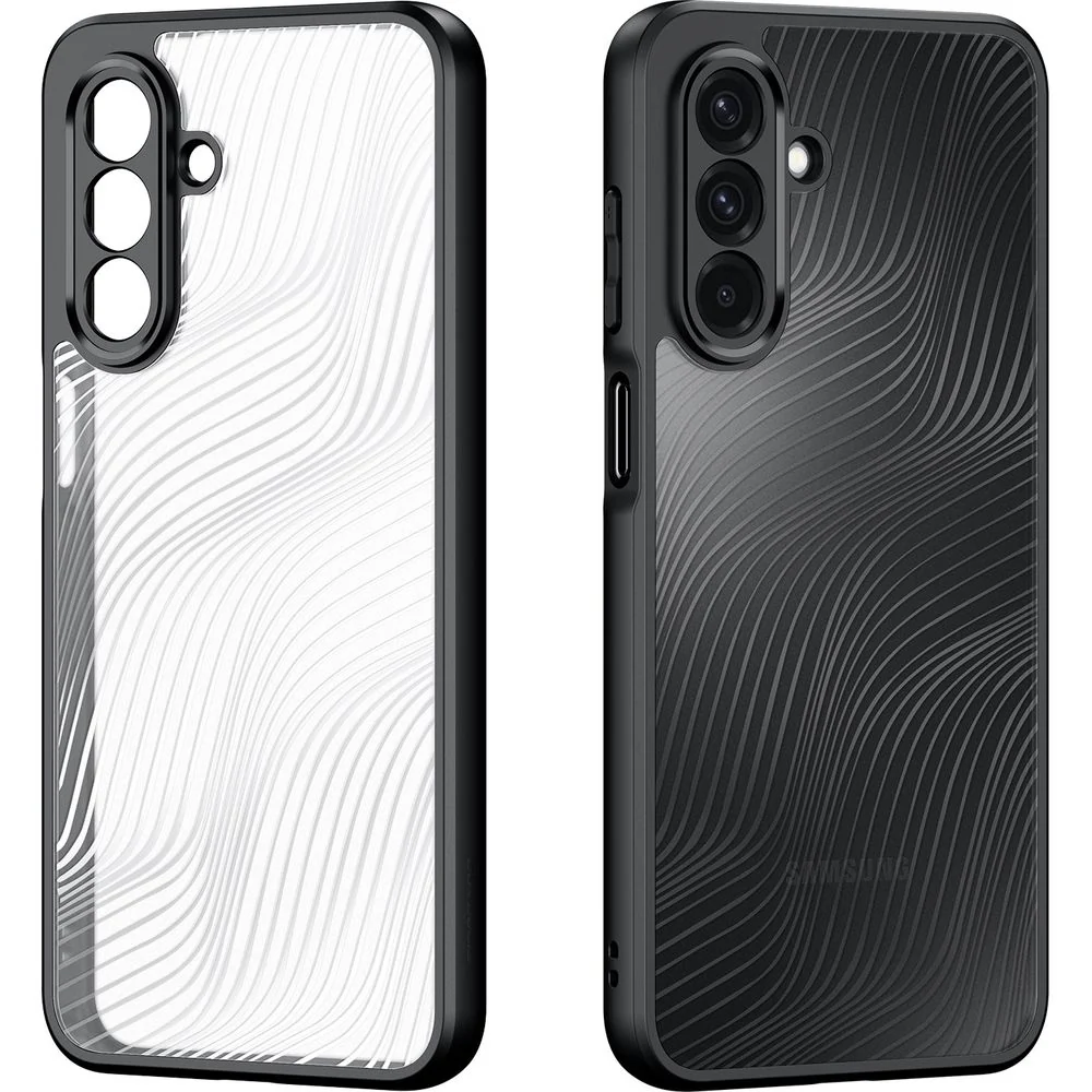Handyhülle für Samsung Galaxy A26 5G, Dux Ducis Aimo, Transparent mit Schwarzen Rahmen - Image 2
