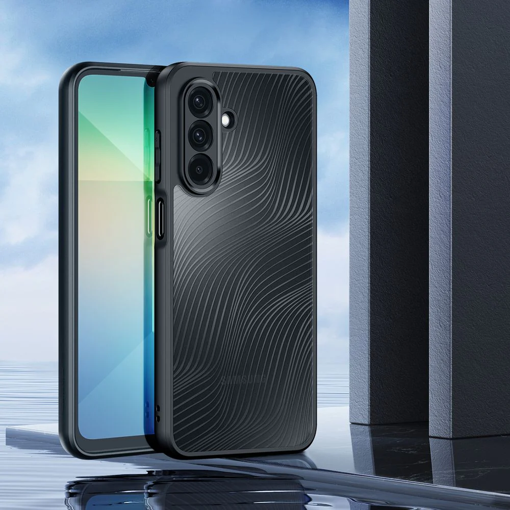 Handyhülle für Samsung Galaxy A26 5G, Dux Ducis Aimo, Transparent mit Schwarzen Rahmen - Image 3