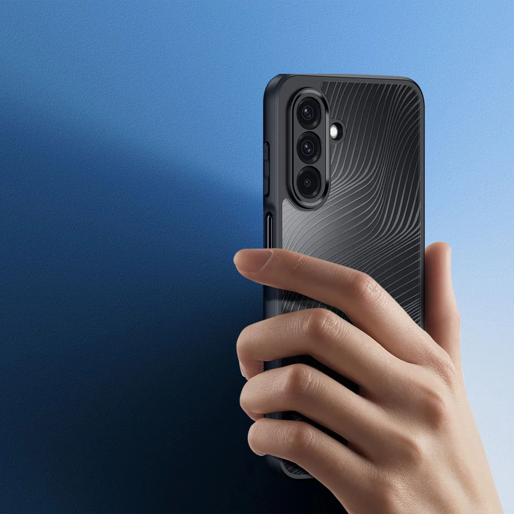 Handyhülle für Samsung Galaxy A26 5G, Dux Ducis Aimo, Transparent mit Schwarzen Rahmen - Image 4