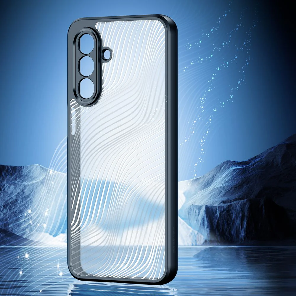 Handyhülle für Samsung Galaxy A26 5G, Dux Ducis Aimo, Transparent mit Schwarzen Rahmen - Image 5