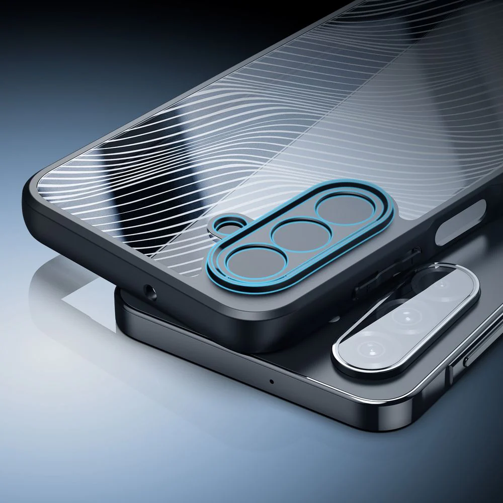 Handyhülle für Samsung Galaxy A26 5G, Dux Ducis Aimo, Transparent mit Schwarzen Rahmen - Image 7