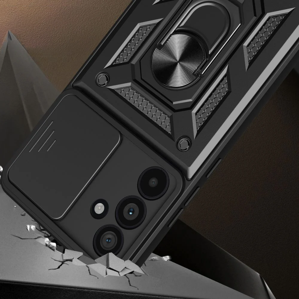 Handyhülle für Samsung Galaxy A56 5G, Tech-Protect Camshield Pro, Schwarz - Image 7