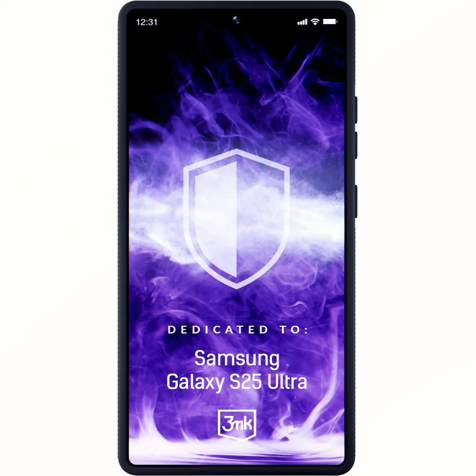 Handyhülle für Samsung Galaxy S25 Ultra, 3mk Smoke MagCase, Durchscheinend mit schwarzen Rahmen - Image 3