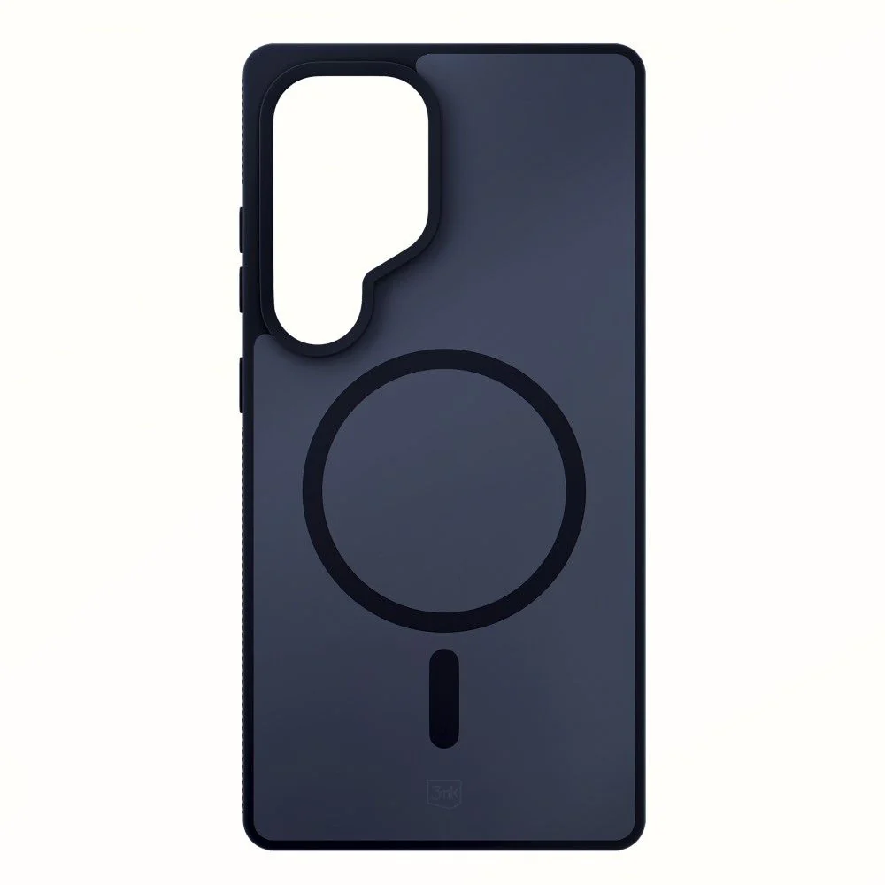 Handyhülle für Samsung Galaxy S25 Ultra, 3mk Smoke MagCase, Durchscheinend mit schwarzen Rahmen - Image 5