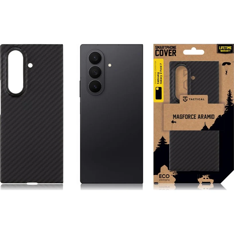 Handyhülle für Samsung Galaxy Z Fold7, Tactical MagForce Aramid, Schwarz - Image 3