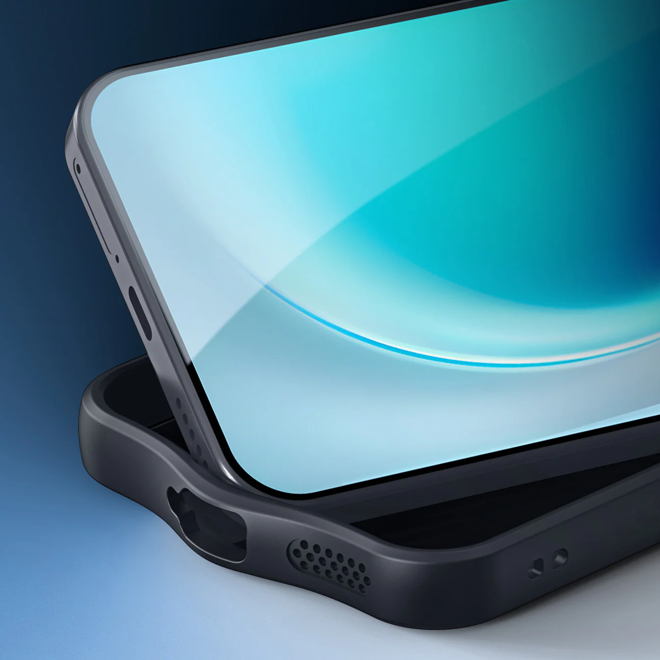 Handyhülle für Vivo X300, Dux Ducis Aimo, Transparent mit schwarzen Rahmen - Image 15