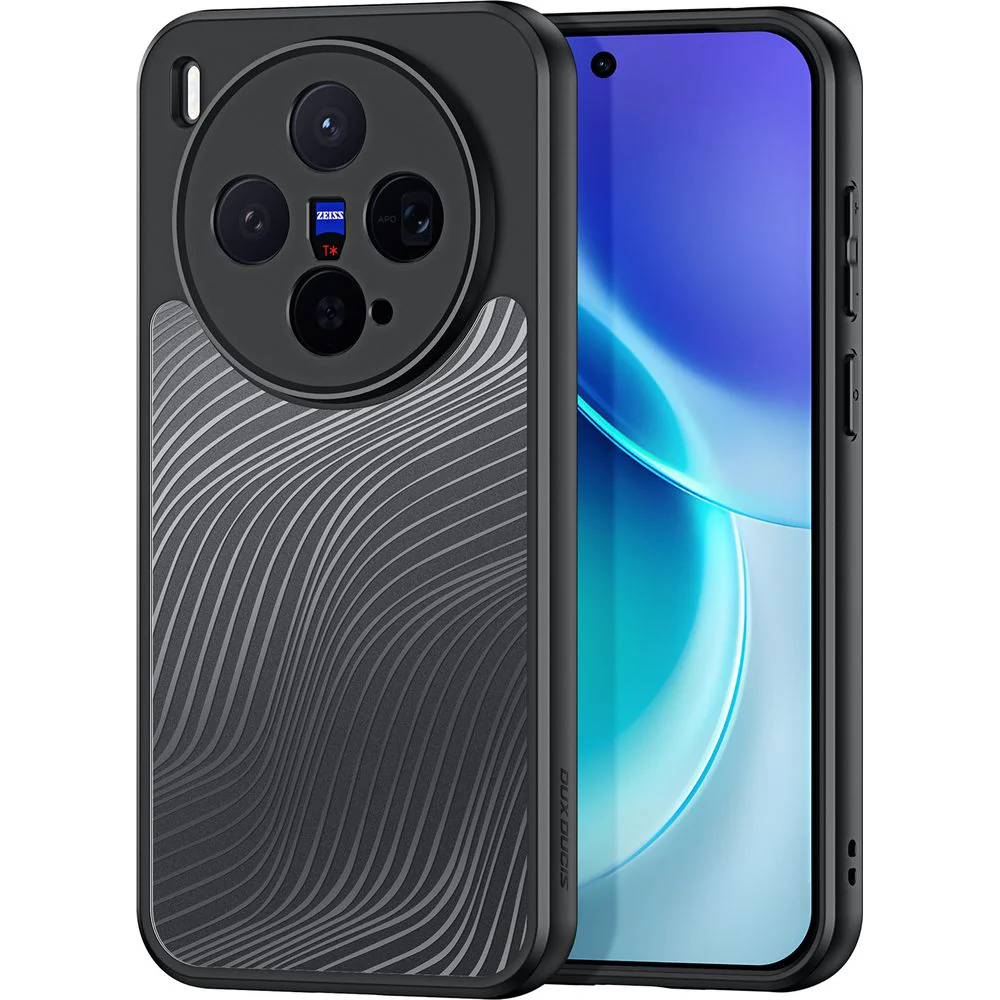 Handyhülle für Vivo X300 Pro, Dux Ducis Aimo, Transparent mit schwarzen Rahmen - Image 8