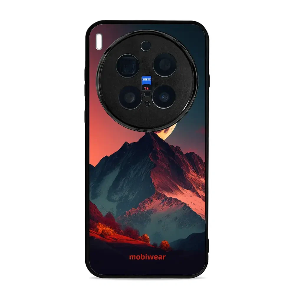 Handyhülle für Vivo X300 Pro, Mobiwear Glossy Case, Gebirgsdämmerung