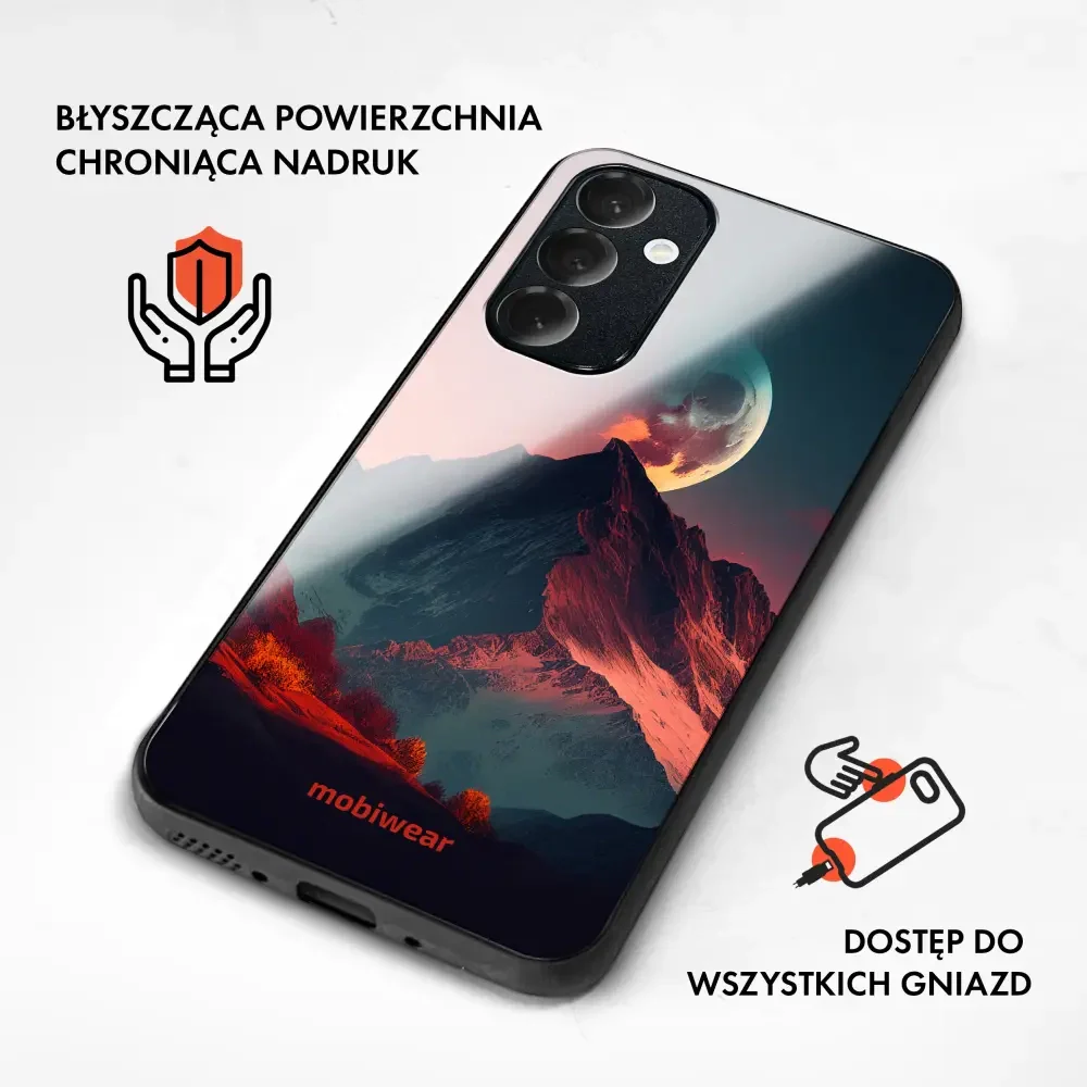 Handyhülle für Vivo X300 Pro, Mobiwear Glossy Case, Gebirgsdämmerung - Image 4