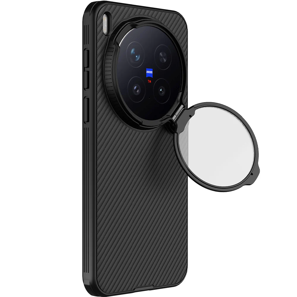 Handyhülle für Vivo X300 Pro, Nillkin CamShield Prop Magnetic mit MagSafe, Schwarz - Image 2