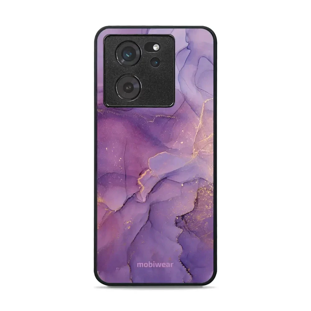 Handyhülle für Xiaomi 13T Pro, Mobiwear Glossy Case, Violett
