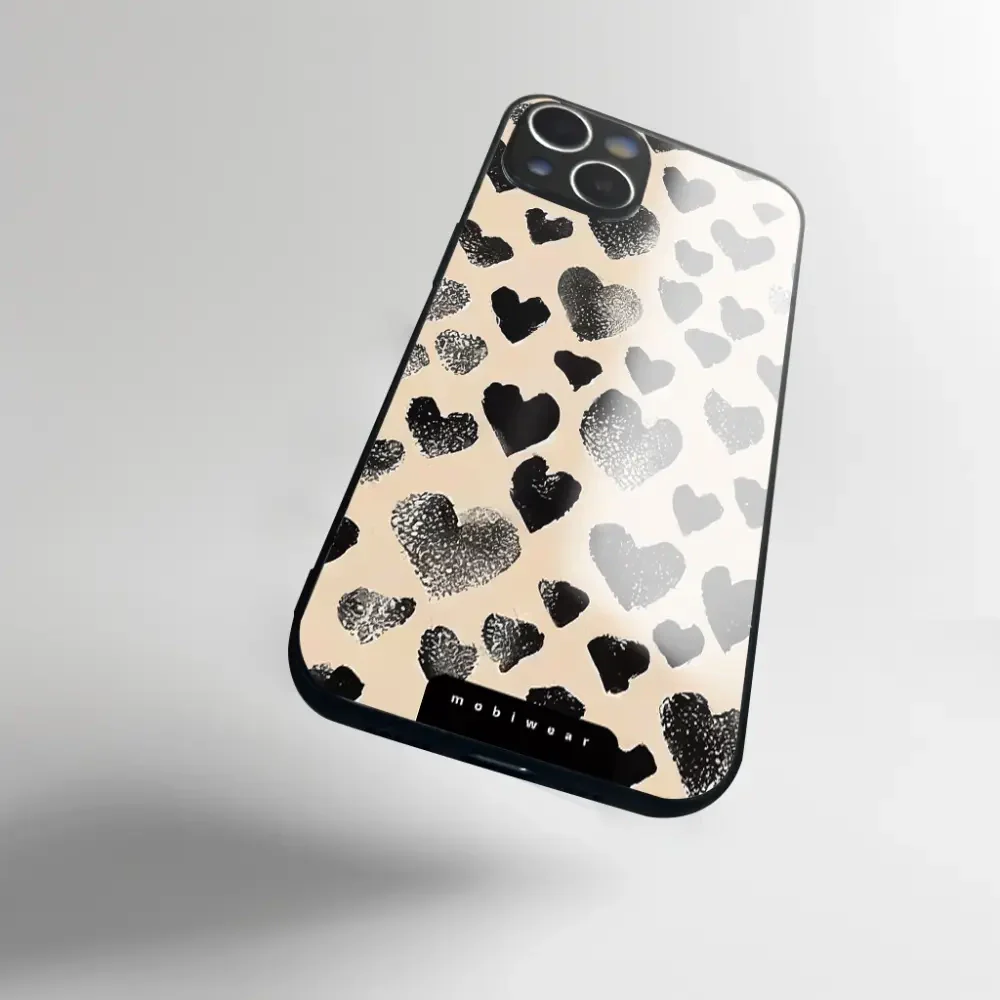 Handyhülle für Xiaomi 14T, Mobiwear Glossy Case, Beige Liebe - Image 3