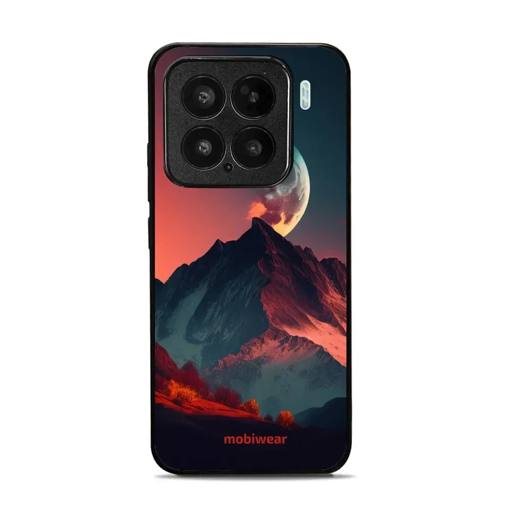 Handyhülle für Xiaomi 15, Mobiwear Glossy Case, Gebirgsdämmerung