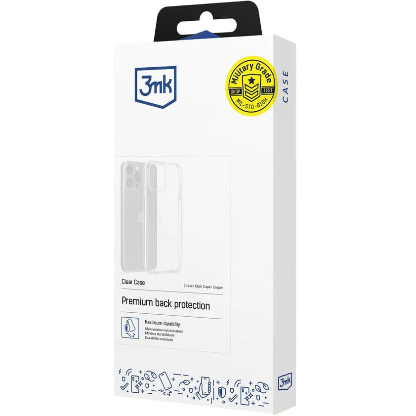 Handyhülle für Xiaomi 15 Ultra, 3mk Clear Case, Transparent - Image 4