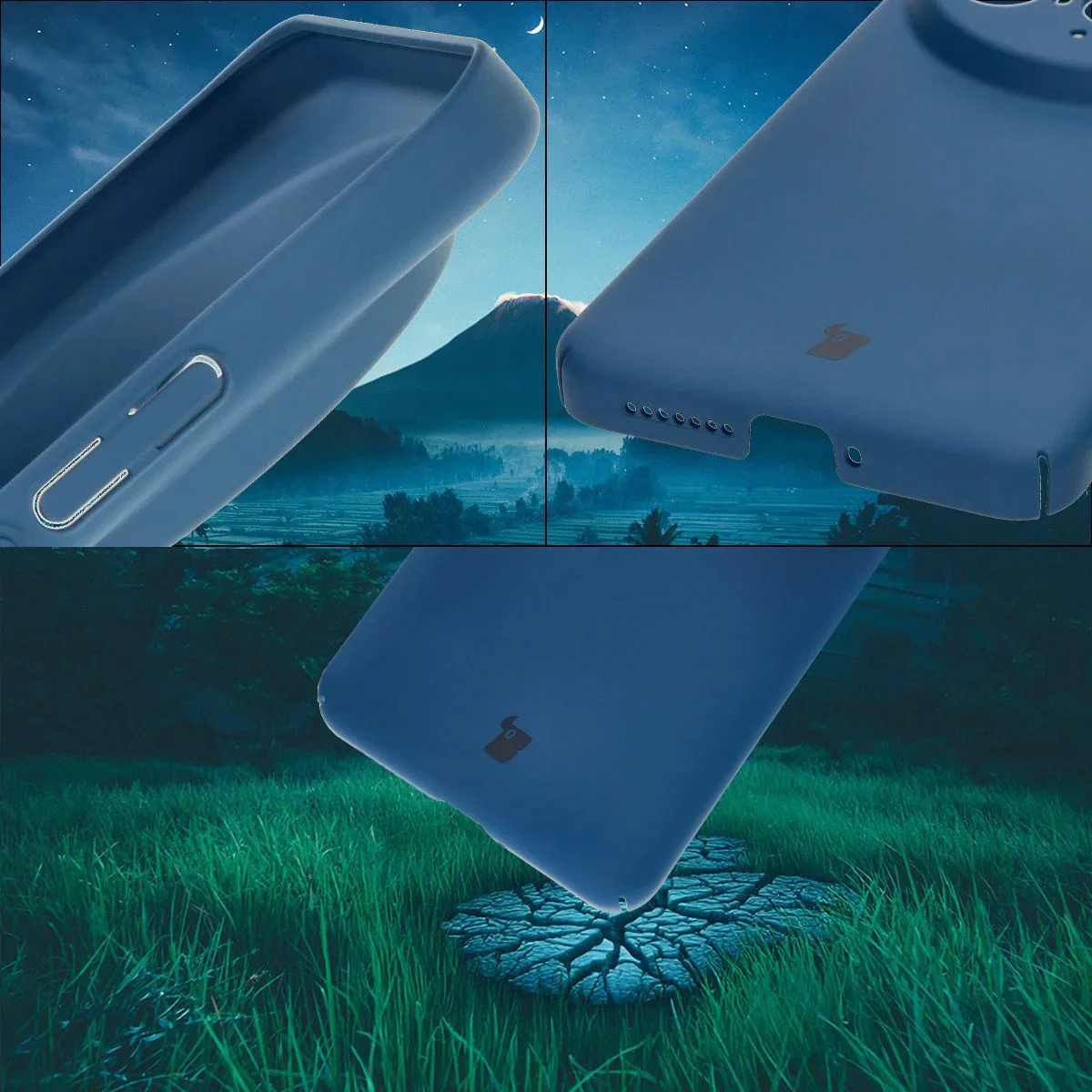 Handyhülle für Xiaomi 15 Ultra, Bizon Case Lupka, Blau - Image 5