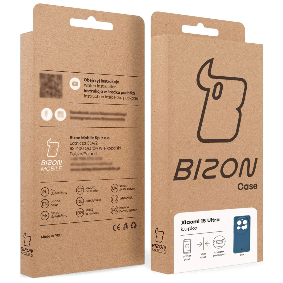 Handyhülle für Xiaomi 15 Ultra, Bizon Case Lupka, Blau - Image 8