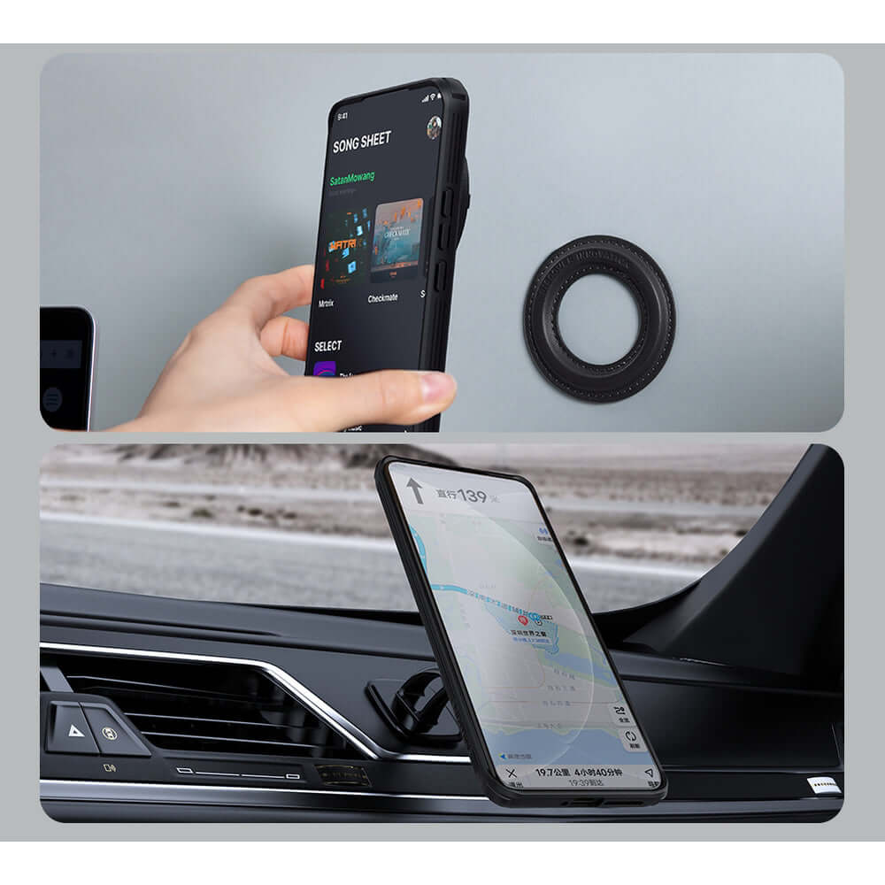 Handyhülle für Xiaomi 15 Ultra, Nillkin CamShield Prop Magnetic mit MagSafe, Schwarz - Image 9
