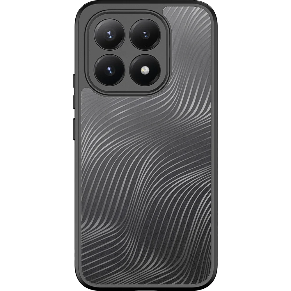 Handyhülle für Xiaomi 15T, Dux Ducis Aimo, Transparent mit schwarzen Rahmen - Image 2