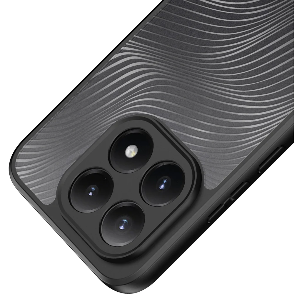 Handyhülle für Xiaomi 15T, Dux Ducis Aimo, Transparent mit schwarzen Rahmen - Image 4