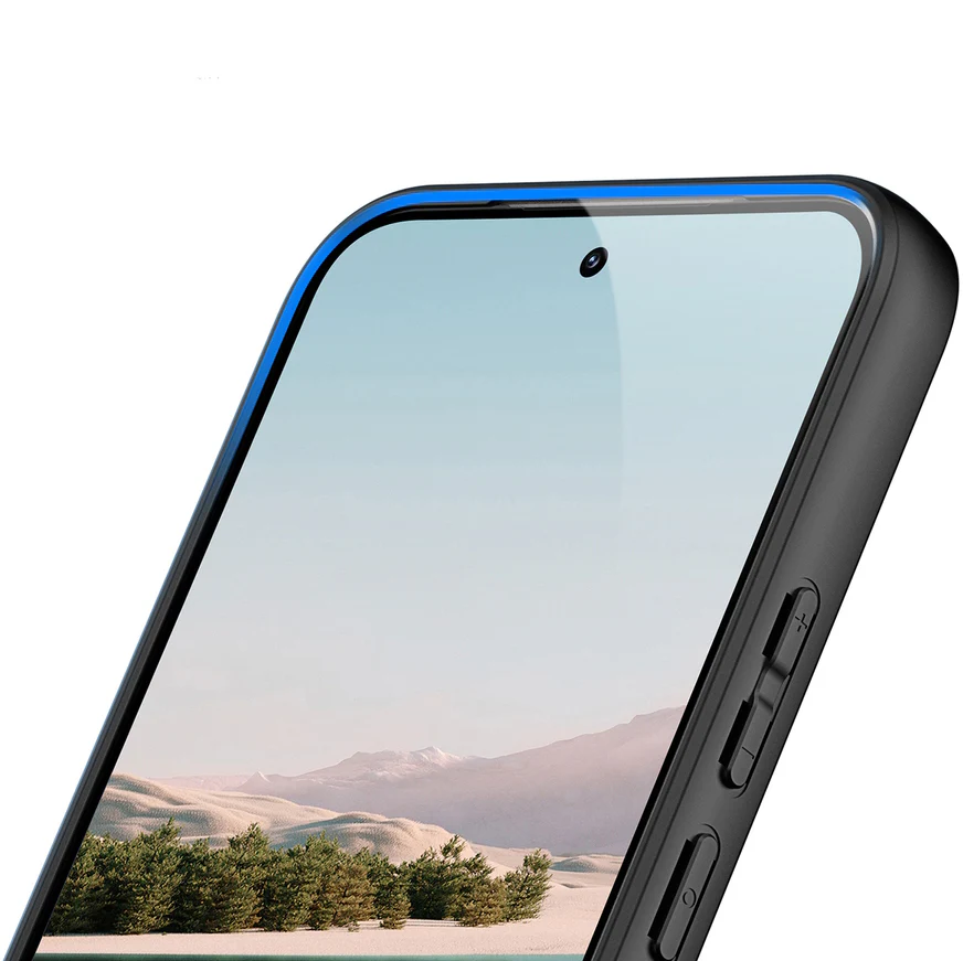 Handyhülle für Xiaomi 15T, Dux Ducis Aimo, Transparent mit schwarzen Rahmen - Image 5