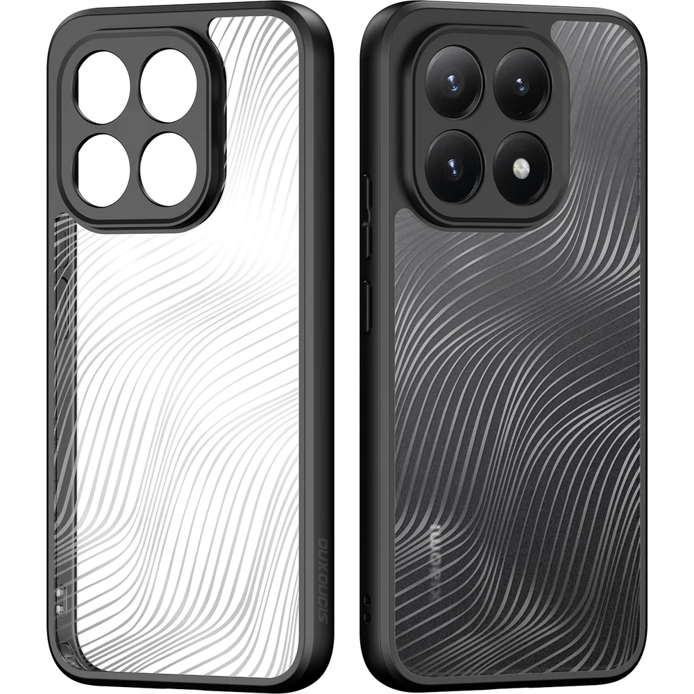 Handyhülle für Xiaomi 15T, Dux Ducis Aimo, Transparent mit schwarzen Rahmen - Image 8