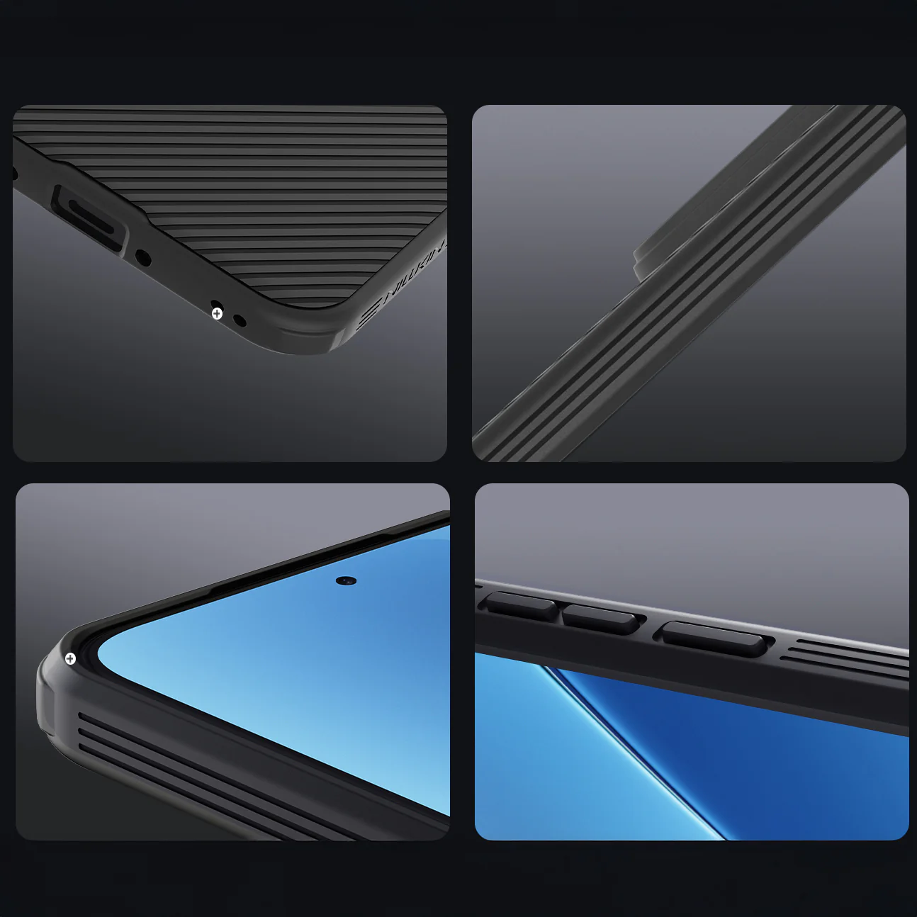 Handyhülle für Xiaomi 15T, Nillkin CamShield Pro, Schwarz - Image 12