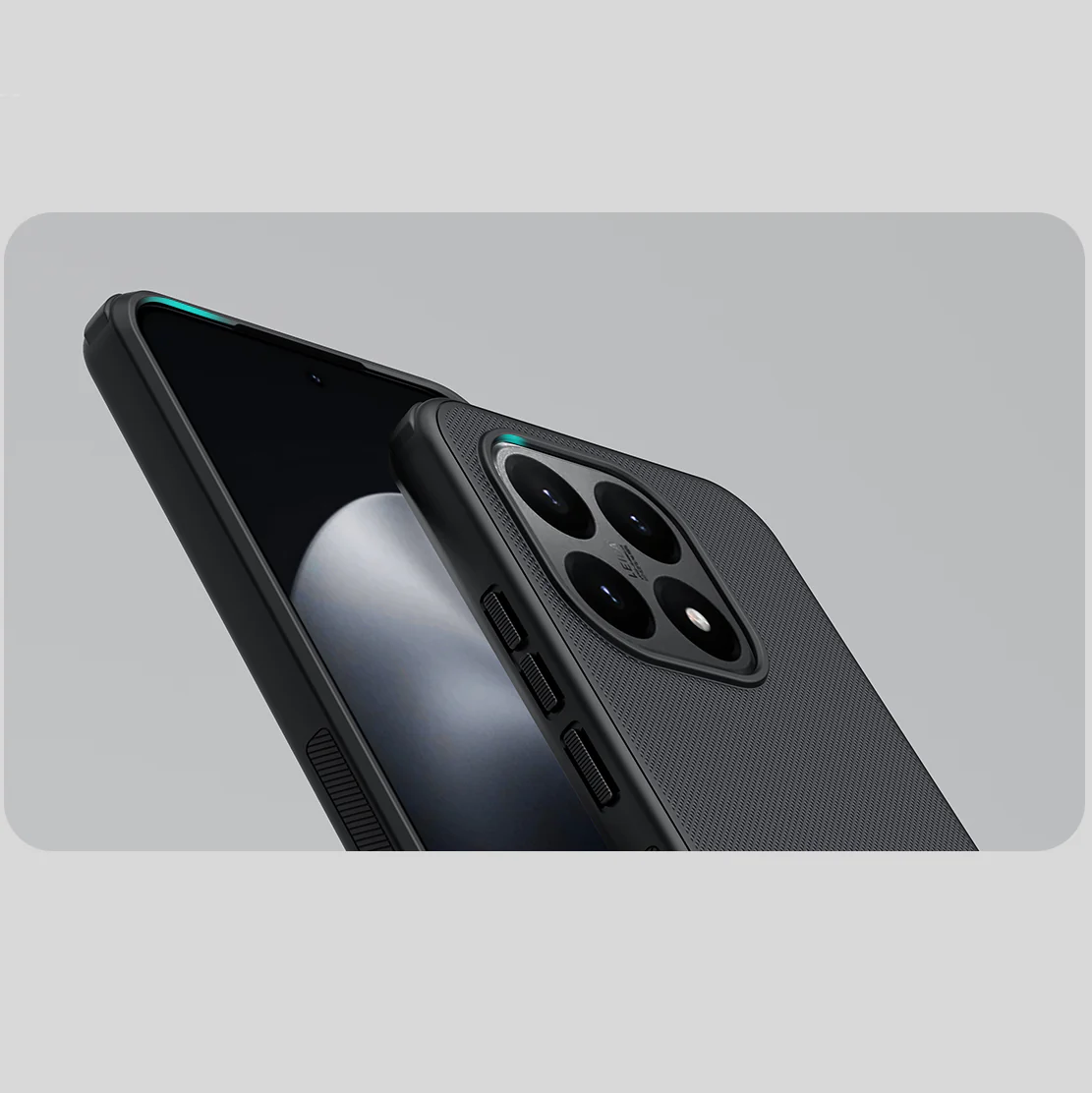 Handyhülle für Xiaomi 15T, Nillkin Frosted Shield Pro, Schwarz - Image 13