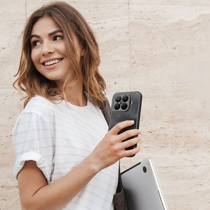Handyhülle für Xiaomi 15T Pro, Dux Ducis Aimo, Transparent mit schwarzen Rahmen - Image 16