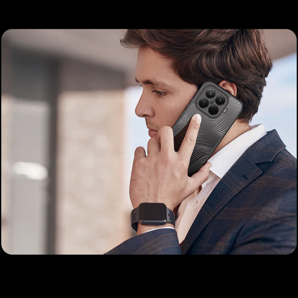 Handyhülle für Xiaomi 15T Pro, Dux Ducis Aimo, Transparent mit schwarzen Rahmen - Image 17