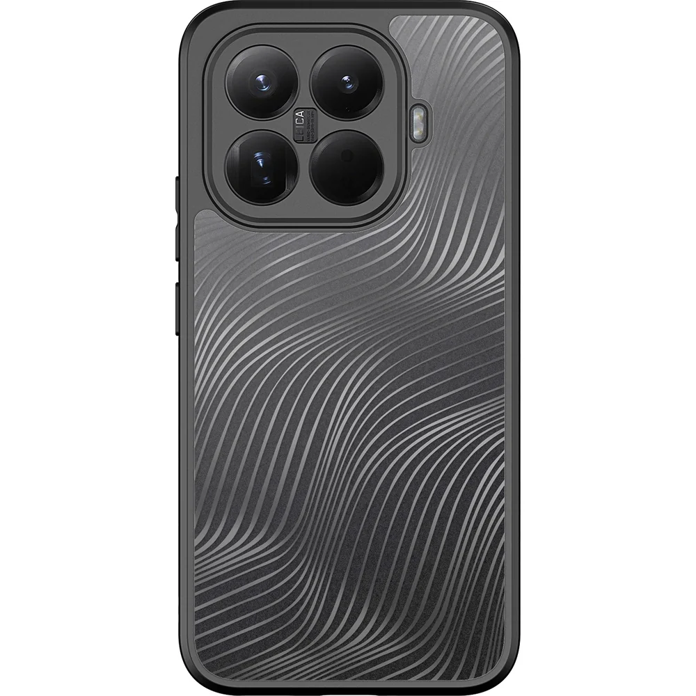 Handyhülle für Xiaomi 15T Pro, Dux Ducis Aimo, Transparent mit schwarzen Rahmen - Image 2