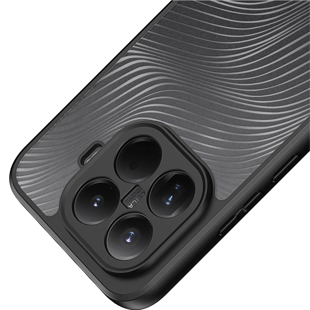 Handyhülle für Xiaomi 15T Pro, Dux Ducis Aimo, Transparent mit schwarzen Rahmen - Image 4