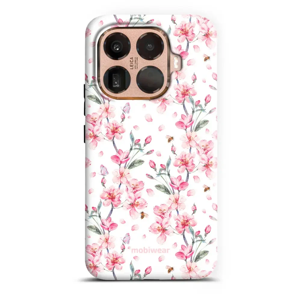Handyhülle für Xiaomi 15T Pro, Mobiwear Elite Pro, Japanischer Blumenstrauß