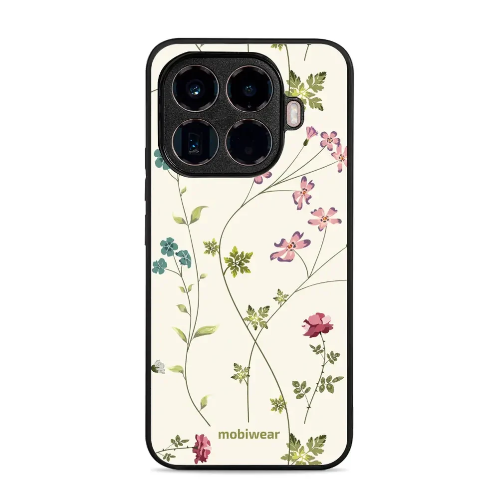 Handyhülle für Xiaomi 15T Pro, Mobiwear Glossy Case, Idyllische Blüte