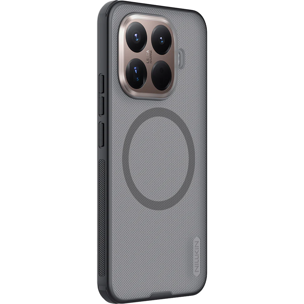 Handyhülle für Xiaomi 15T Pro, Nillkin Frosted Shield Pro Magnetic mit MagSafe, Schwarz und Transparent - Image 2