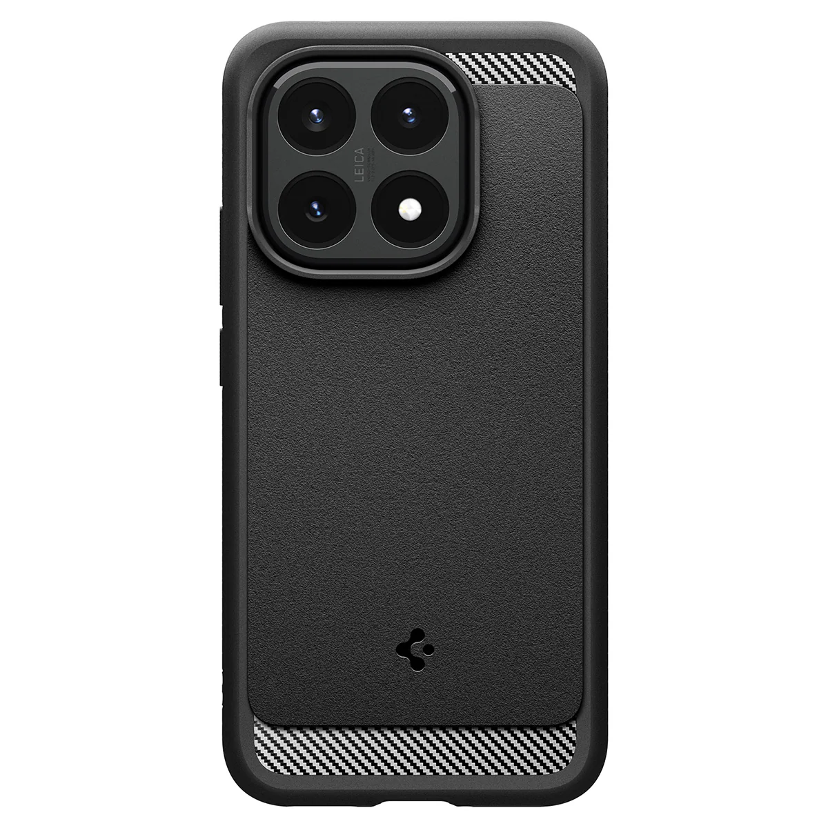 Handyhülle für Xiaomi 15T, Spigen Rugged Armor, Schwarz - Image 5