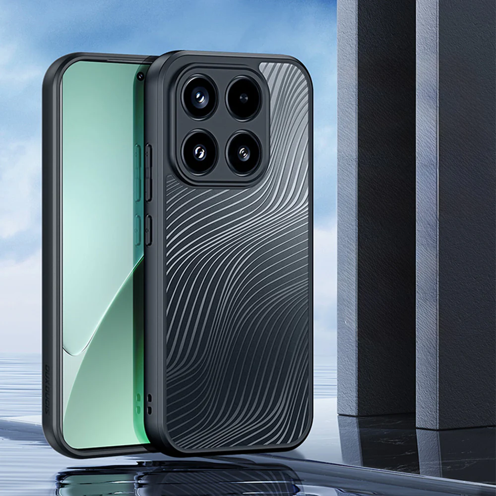 Handyhülle für Xiaomi 17, Dux Ducis Aimo, Transparent mit Schwarzen Rahmen - Image 10