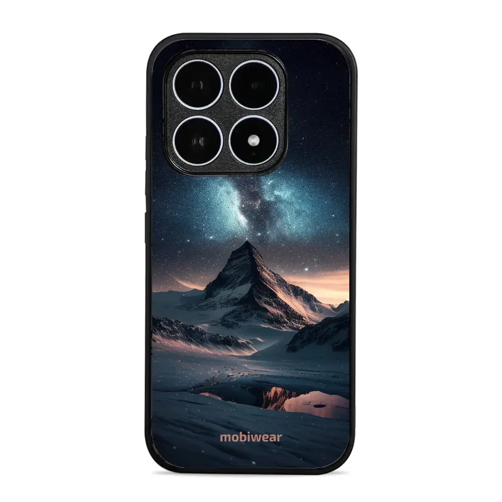 Handyhülle für Xiaomi 17, Mobiwear Glossy Case, Nachtberg