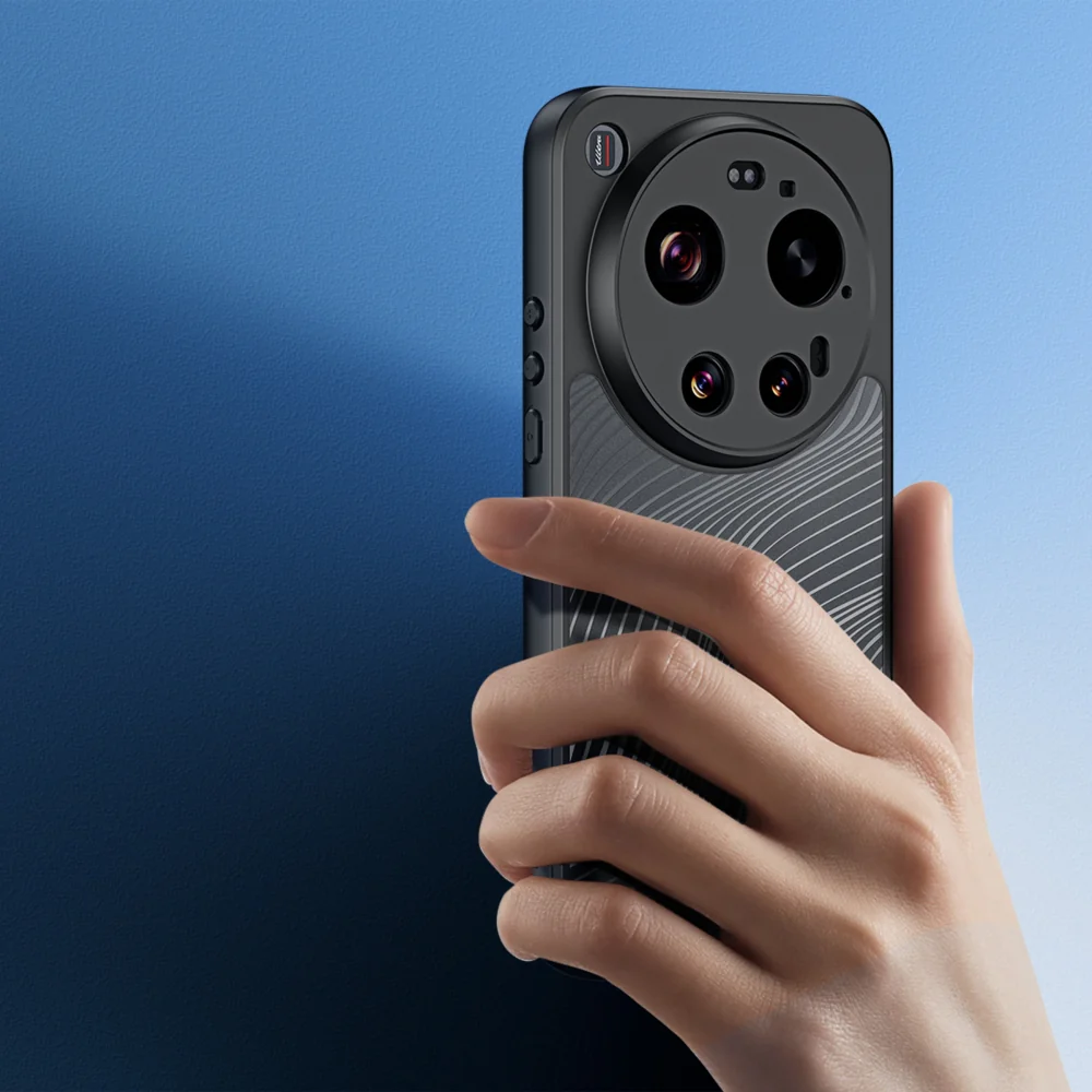 Handyhülle für Xiaomi 17 Ultra, Dux Ducis Aimo, Transparent mit Schwarzen Rahmen - Image 4