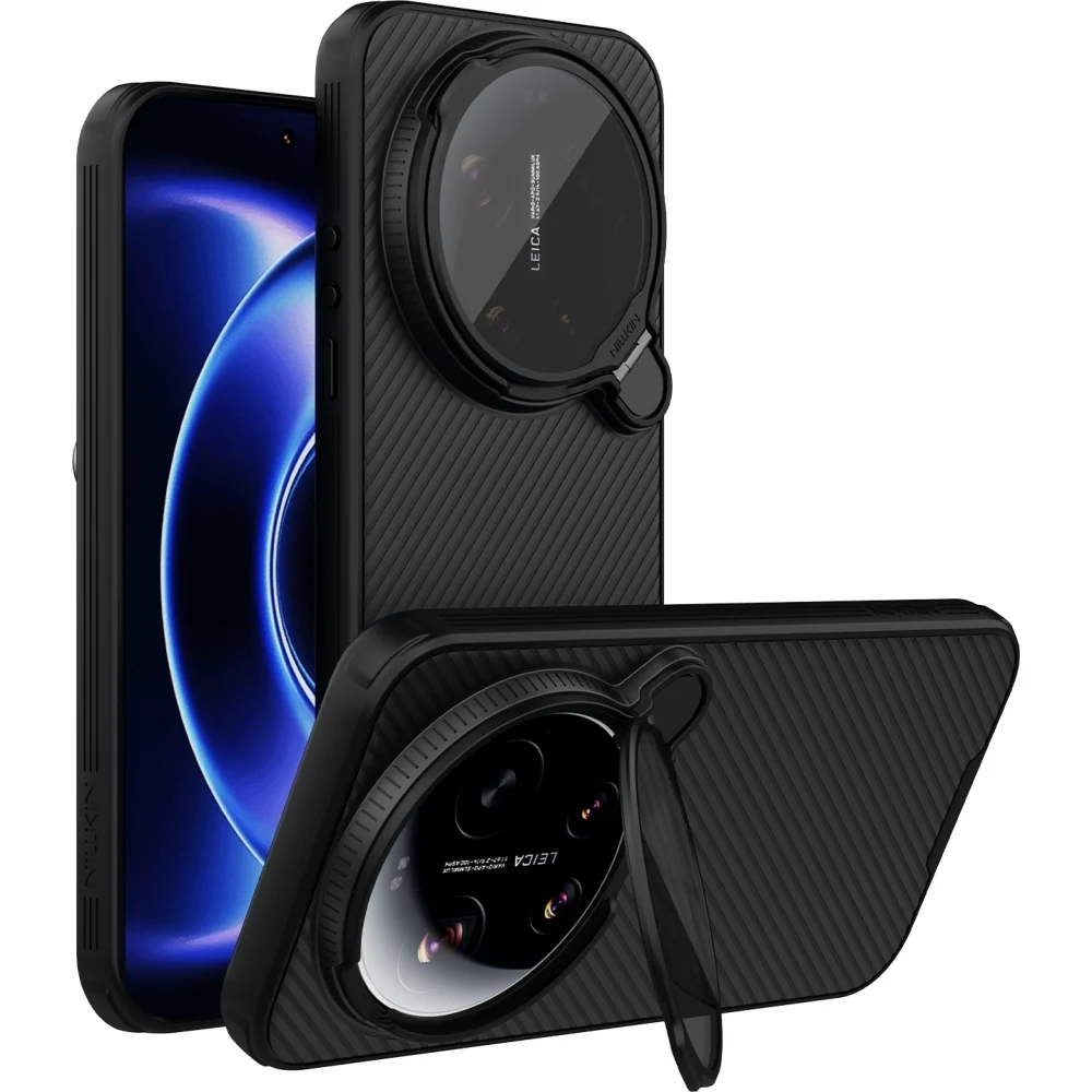 Handyhülle für Xiaomi 17 Ultra, Nillkin CamShield Prop Magnetic mit MagSafe, Schwarz - Image 4