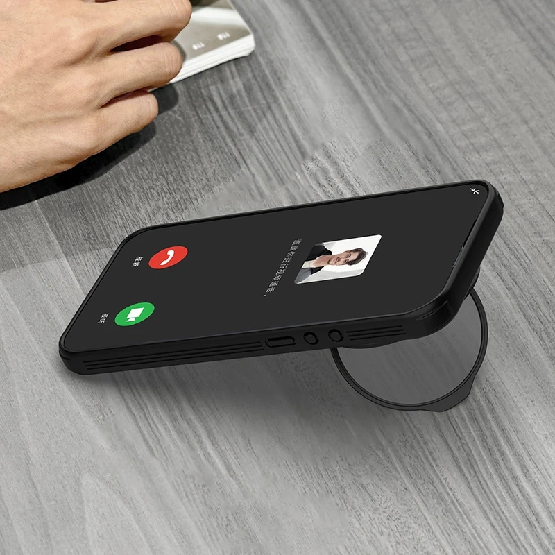 Handyhülle für Xiaomi 17 Ultra, Nillkin CamShield Prop Magnetic mit MagSafe, Schwarz - Image 6