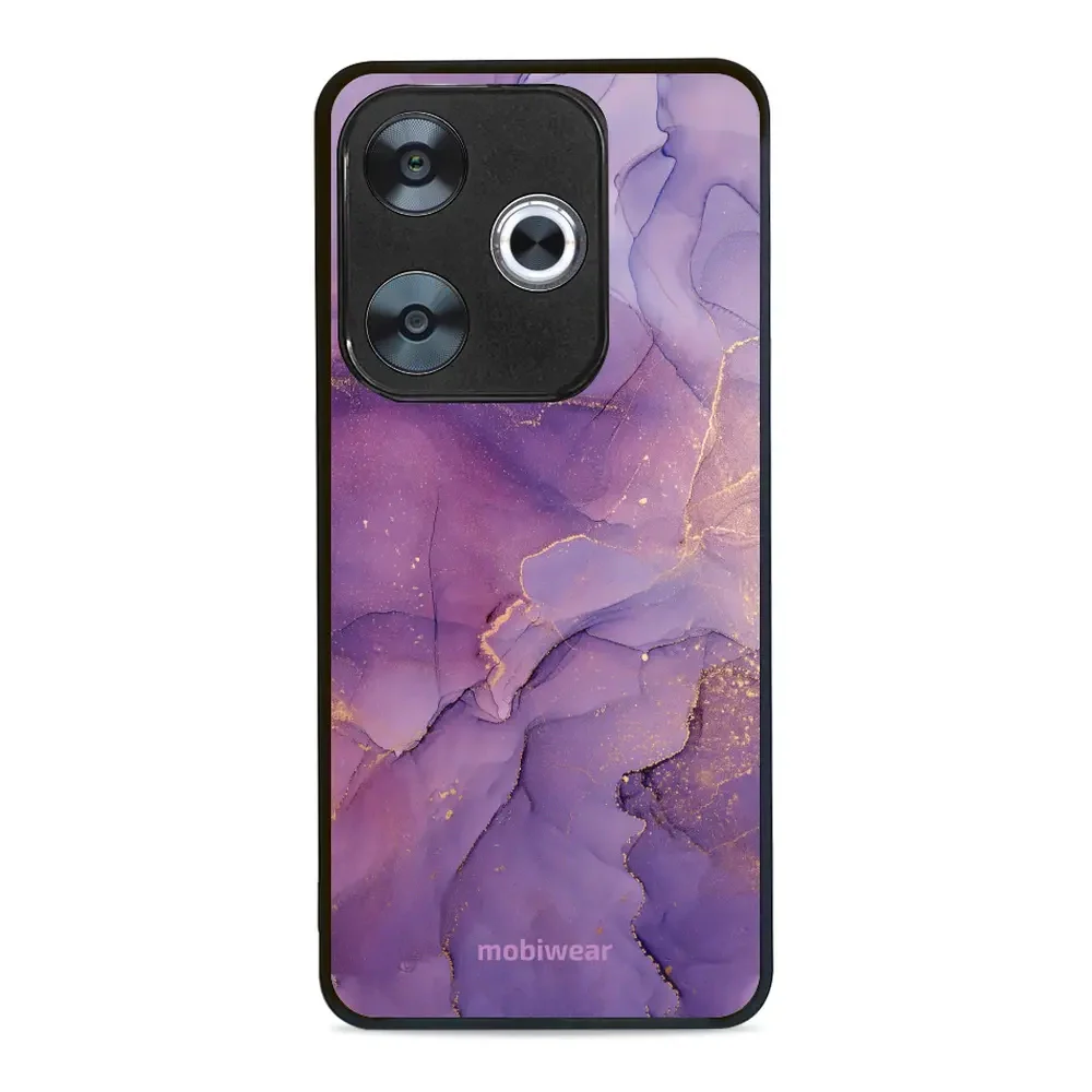 Handyhülle für Xiaomi Poco F6, Mobiwear Glossy Case, Violett