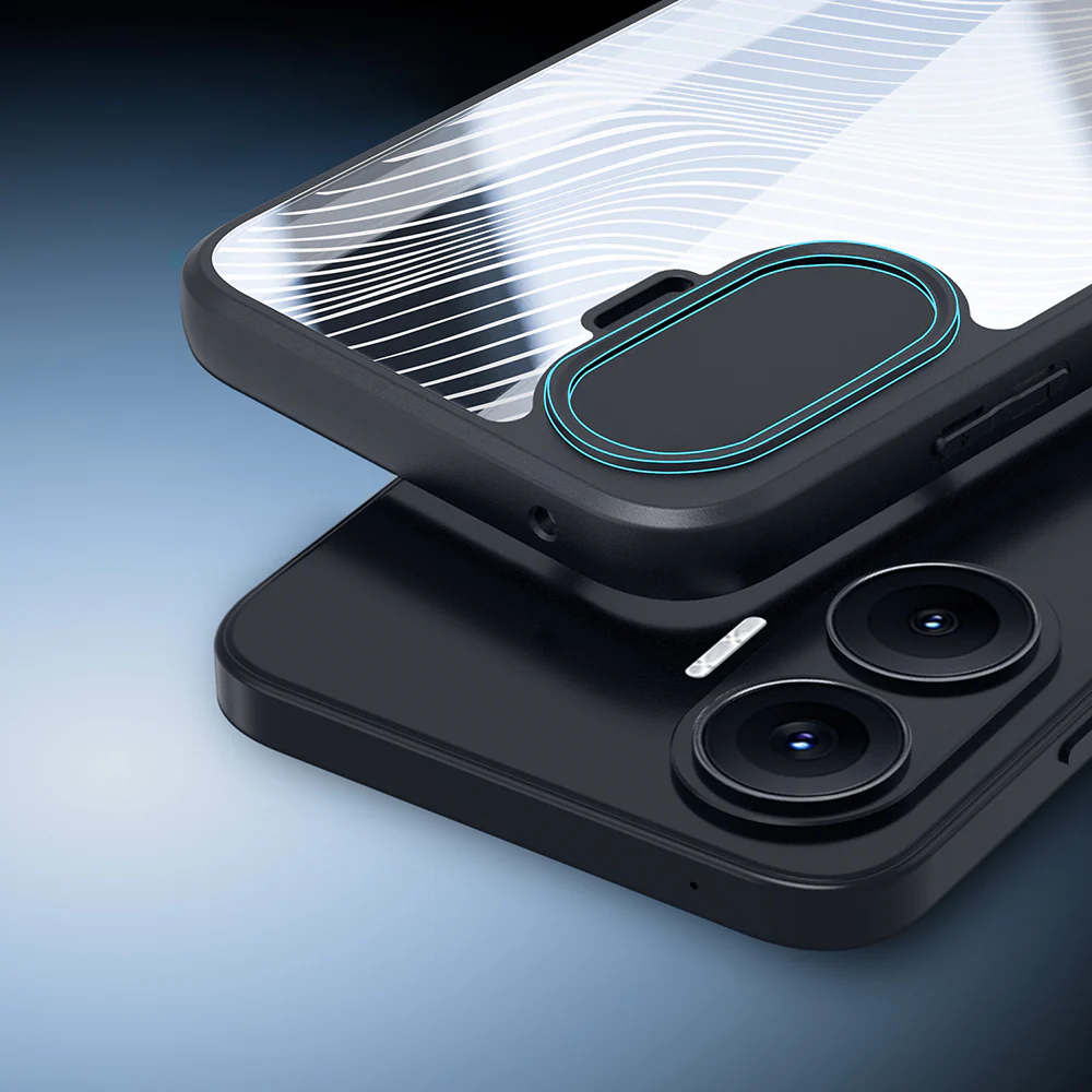 Handyhülle für Xiaomi POCO F7, Dux Ducis Aimo, Schwarz-Transparent - Image 6