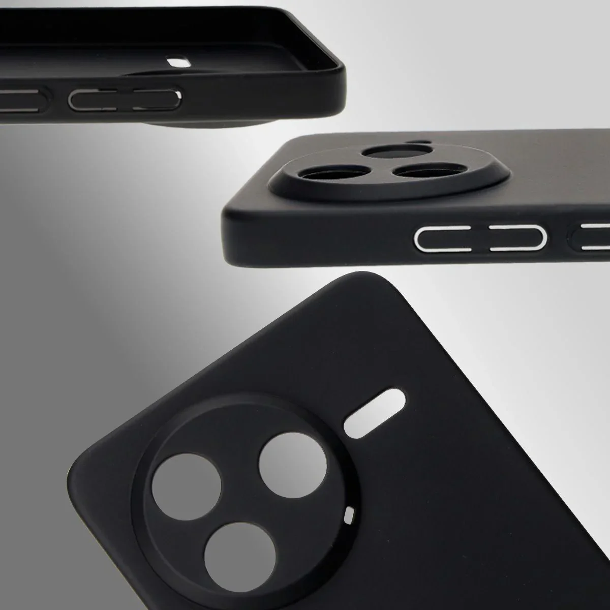 Handyhülle für Xiaomi Poco F7 Pro, Bizon Case Lupka, Schwarz - Image 4