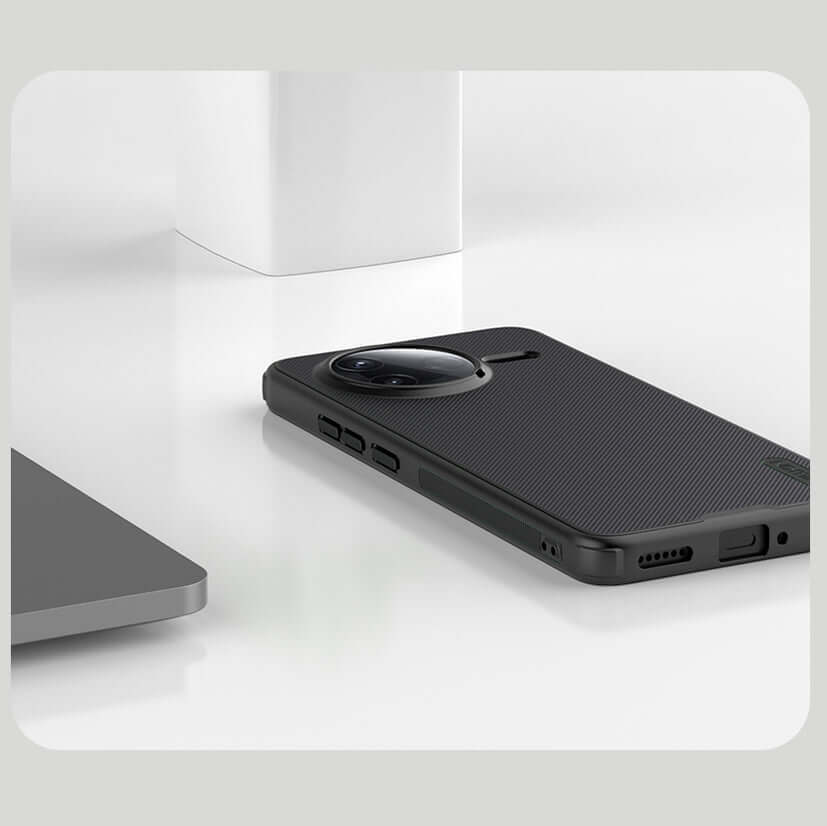 Handyhülle für Xiaomi POCO F7 Pro, Nillkin Frosted Shield Pro Magnetic, Schwarz - Image 7