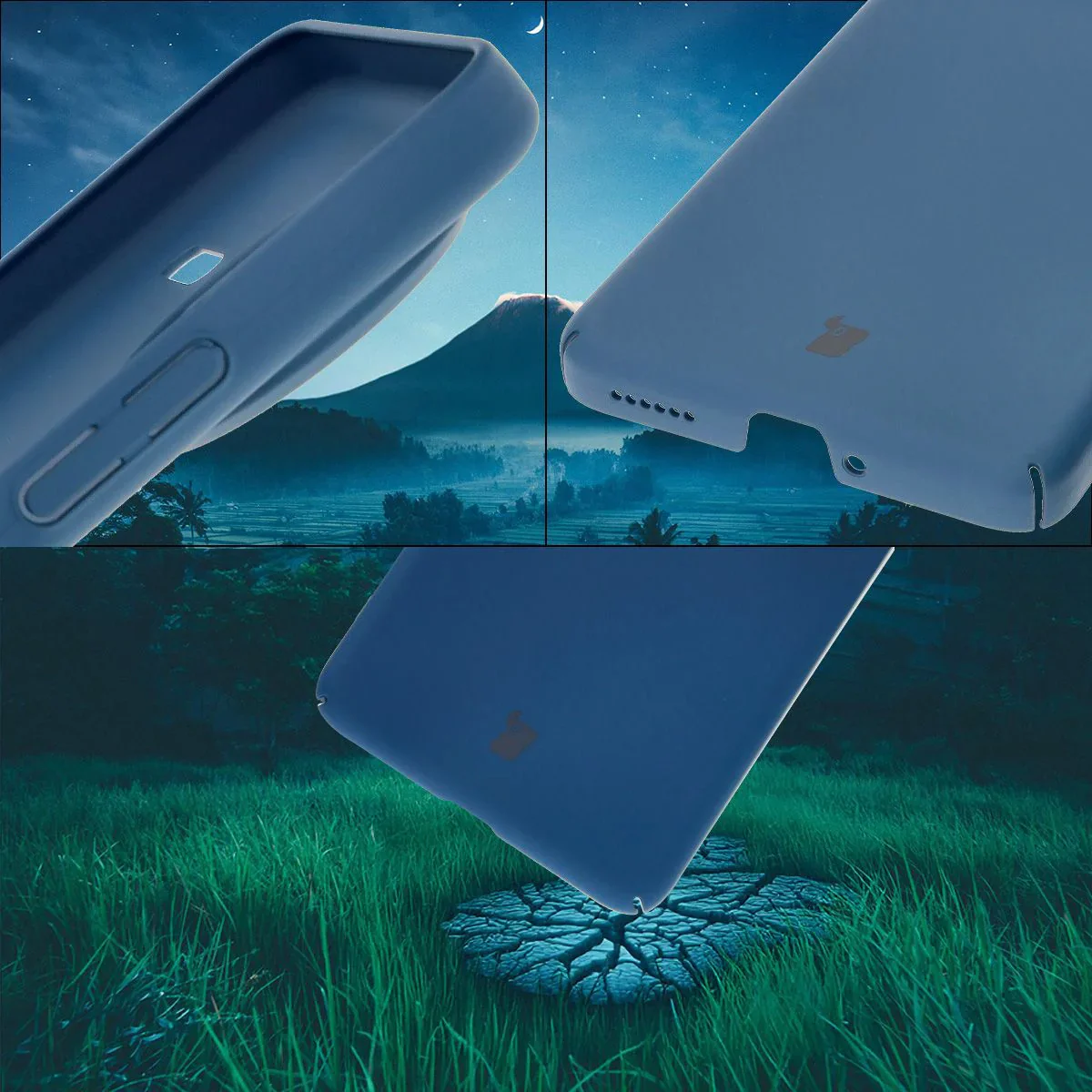 Handyhülle für Xiaomi Poco F7 Ultra, Bizon Case Lupka, Blau - Image 5