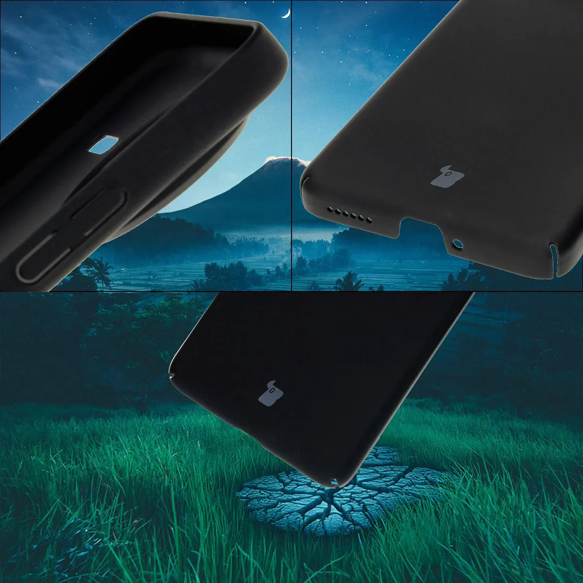Handyhülle für Xiaomi Poco F7 Ultra, Bizon Case Lupka, Schwarz - Image 5